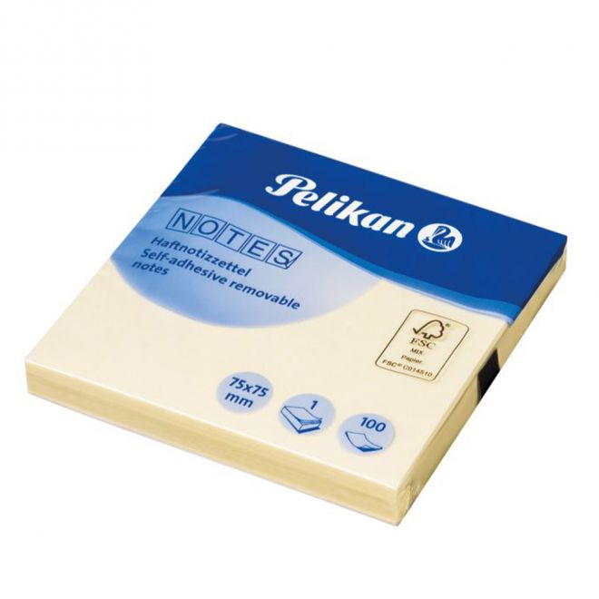 Pelikan Sticky Notes 76*76mm 100Sh Yellow 200055
